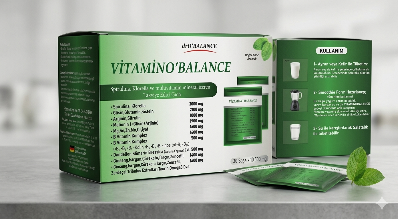 VitaminoBalance 30Saşe-1Kutu