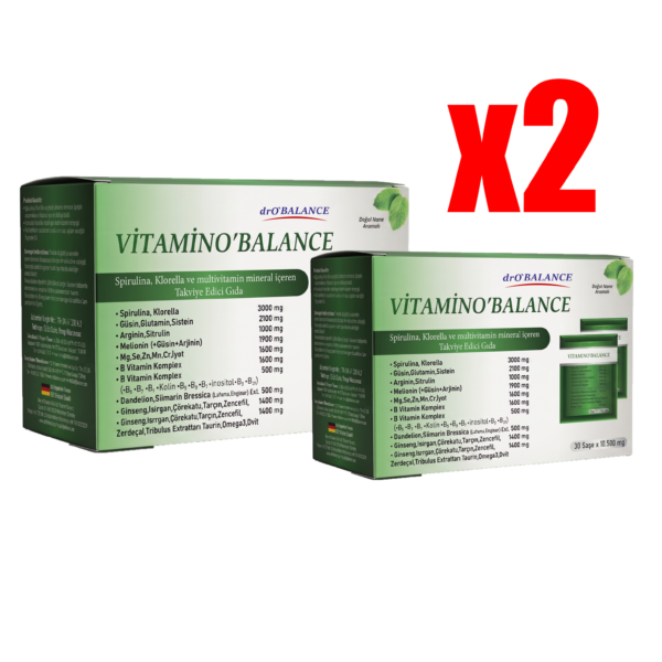 VitaminoBalance 30Saşe-2Kutu